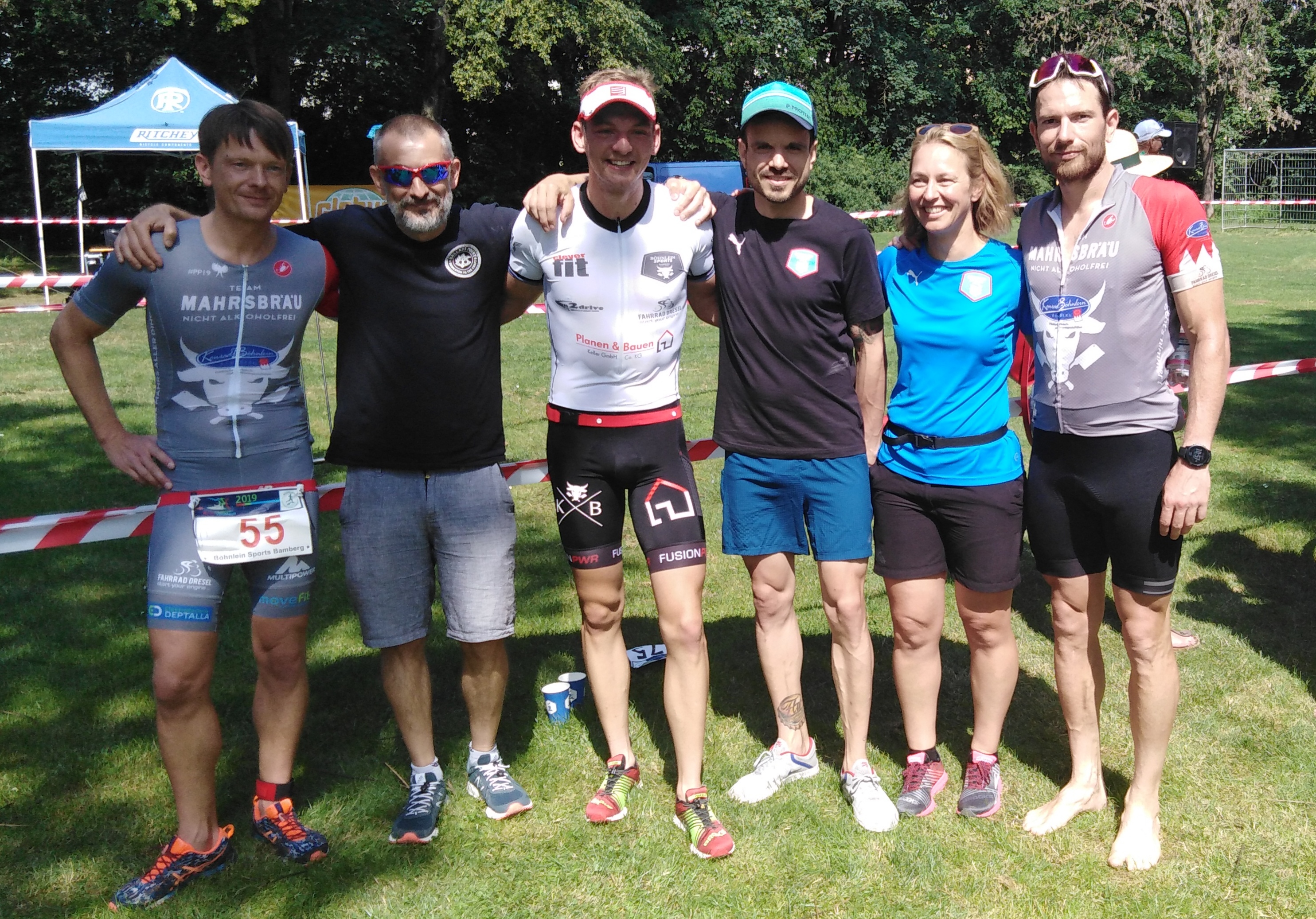2. Platz beim Forchheim Triathlon